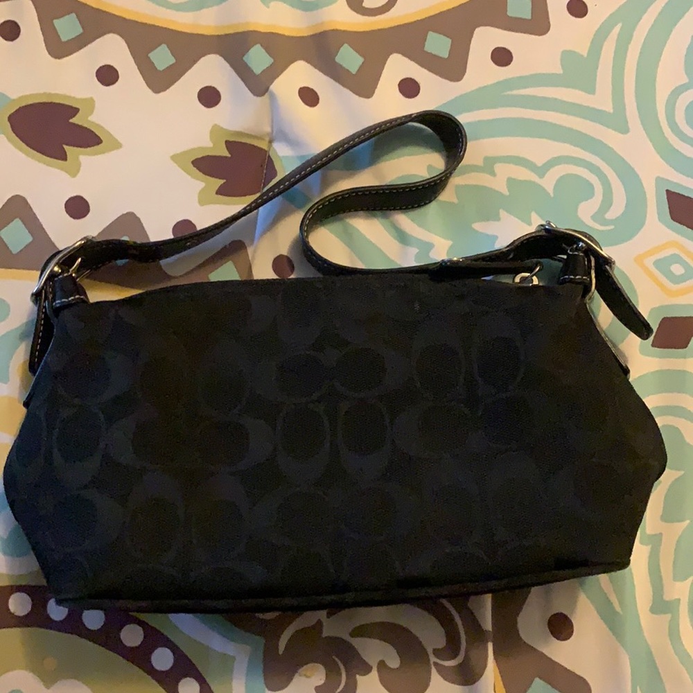 old school small coach purse